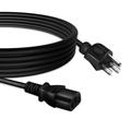 PKPOWER 6ft/1.8m UL Listed AC Power Cord Outlet Socket Cable Plug Lead for ASUS VS229H-P VS207D-P VS207T-P VS228NL-P VS228HR VS208NR-B VS239H-P VS239N-C VS208NRB VS239HR Widescreen LED LCD Monitor