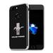 iPhone 7 Plus Case Ford Mustang Tri-Bar PC+TPU Shockproof Black Carbon Fiber Textures Cell Phone Case