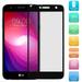 LG X Power 2 Screen Protector SOGA [Tempered Glass Series] HD Screen Protector for LG X Power 2 (Full Coverage Protection) - Black