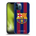 Head Case Designs Officially Licensed FC Barcelona 2020/21 Crest Kit Home Hard Back Case Compatible with Apple iPhone 12 Pro Max