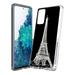 Capsule Case Compatible with Galaxy S20 FE [Hybrid Slim Fit Cute Design Heavy Duty Protective Clear Edge Phone Case Cover] for Samsung Galaxy S20 Fan Edition 5G & 4G (Eiffel Tower Paris)