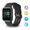 Jumper Fitness Watch Smart Watch IP68 Waterproof Activity Tracker with Heart Rate Monitor Sleep Monitor Pedometer Calorie Counter Sports Fitness Watches for Men Women Black