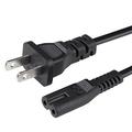 UPBRIGHT NEW 2-Pin AC IN Power Cord Outlet Socket Cable Plug Lead For HP Envy Printer 4501 4502 4503 4504 3056A 4500 5530 120 114 5530e 4501 100 (This is an AC power cord ONLY)