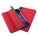 Insten - Soft TPU Tablet Case For iPad Pro 12.9 inch 2020 Multifold Stand Magnetic Cover Auto Sleep/Wake Pencil Charging Red