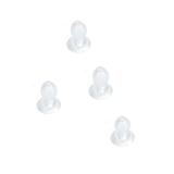 HYS Silicon Nipple Ear pier Replacement Earmold Earbud Earplug for Motorola 2 Way Radio Air Acoustic Coil Tube Audio Kits