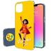 TalkingCase Slim Case for Apple iPhone 14 Pro Thin Gel Tpu Cover With Tempered Glass Screen Protector Wonder Girl Print Light Weight Flexible Soft Anti-Scratch Printed in USA