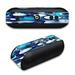 skin decal for beats by dr. dre beats pill plus / mixed blue bubbles glass