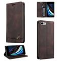 Allytech iPhone 7 Case iPhone 8 Case iPhone SE 2020 Case PU Leather Kickstand Wallet Card RFID Blocking Magnetic Folio Holder Book Style Anti-Scratch Phone Case For iPhone 7/8/SE 2020 Brown