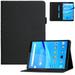 Allytech Protective Case for Lenovo Tab M10 HD 2nd Gen (TB-X306X) / Smart Tab M10 HD 2nd Gen (TB-X306F) Slim Stand Folio Case Smart Cover for Lenovo M10 HD 2nd Gen 10.1 Tablet 2020 Release Black