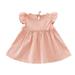 TAIAOJING Girls Dress Bridesmaid Princess Floral Gown Pageant Kids Birthday Dress Party Wedding Dress Clothes Outfit A-Line Dresses