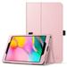 Fintie Folio Case for Samsung Galaxy Tab A 8.0 2019 Without S Pen Model (SM-T290 Wi-Fi SM-T295 LTE) [Corner Protection] Slim Fit Premium Vegan Leather Stand Cover Rose Gold