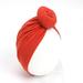 Newborn Baby Boy Girl Beanie Hat Pure Color High Elastic Bow Knot Soft Turban Head Wrap Headbands Accessories