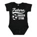 Inktastic Future Soccer Star Ball Sports Boys or Girls Baby Bodysuit