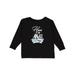 Inktastic Ice Skating Gift Winter Sports Skater Boys or Girls Long Sleeve Toddler T-Shirt