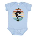 Inktastic Ice Skating Ice Dancing Girls Baby Bodysuit