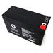 SPS Brand 12V 9Ah Replacement Battery (SG1290FP) for Black & Decker J312B 300 Amp Portable (1 pack)