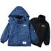 URMAGIC URMAGIC 3-13Y Child Boys Fleece Jacket Windbreaker 2-in-1 Fashion Outdoor Jakcet