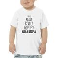 I Really Love My Grandpa T-Shirt Toddler -GoatDeals Designs 4 Toddler