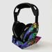 Carbon Fiber Skin Compatible With ASTRO A50 (Gen 3) Wireless Headphones Neon Splatter