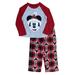 Disney Mickey Mouse Toddler Boys & Girls Holiday Pajamas Sleep Set 2T