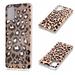 Dteck for Samsung Galaxy A71 6.7 2020 Case Slim Flexible TPU Fashion Electroplated Rosegold Marble Durable Shockproof Protective Case for Samsung A71 Ladies Girls Women Electroplated Leopard Print