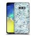 Head Case Designs Officially Licensed Micklyn Le Feuvre Marble Patterns Ice And Diamonds Art Deco Pattern Soft Gel Case Compatible with Samsung Galaxy S10e