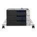 HP - Printer base with media feeder - 1500 sheets in 3 tray(s) - for Color LaserJet Enterprise CP5525 M750 MFP M775; LaserJet Managed MFP M775