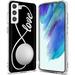VIBECover Slim Case compatible for Samsung Galaxy S21 FE 5G (Fan Edition) TOTAL Guard FLEX Tpu Cover Love Golf