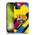 Head Case Designs Officially Licensed FC Barcelona 2019/20 Crest Kit Third Goalkeeper Soft Gel Case Compatible with Apple iPhone 12 / iPhone 12 Pro