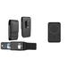 Holster and Power Adapter Bundle for Schok Freedom Turbo XL 2022: Vertical Wallet Belt Pouch Case (Black) and 15W Wireless Portable Power Bank Battery (20W USB-C PD Power Delivery)