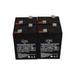 SPS Brand 6V 4.5 Ah Emergency Lights Replacement Battery (SG0645T1) for Emergi-Lite 6JSM1 (4 Pack)