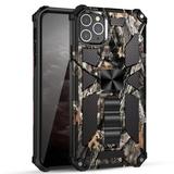 For Apple iPhone 14 Pro Max (6.7 ) Heavy Duty Hybrid Camouflage Rugged Protective Fit Magnetic Car Mount Stand Cover Xpm Phone Case [ Camo Army ]