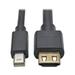 Mini DisplayPort 1.2a to HDMI Active Adapter Cable with Gripping HDMI Plug HDMI 2.0 HDCP 2.2 4K x 2K @ 60 Hz (M/M) 10 ft.