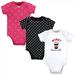 Hudson Baby Infant Girl Cotton Bodysuits Mommy Latte 18-24 Months
