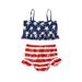 Summer Toddler Kids Baby Girl Bikini Sets 1-6Y Ruffle Swimwear Swimsuit Bathing Suit Beachwear