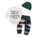 LOVEBAY 0-18 Months Baby Boy Clothes Newborn Boy Outfit Infant Romper Long Pants Hat 3PCS Bodysuit Clothing Set Baby Boys Bodysuits