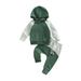 Toddler Baby Boys Autumn Outfit Sets Long Sleeve Hoodie Sweatshirt Drawstring Pants Infants Casual Tracksuits