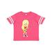 Inktastic Rock Girl Blonde Hair Guitar Player Band Music Girls Toddler T-Shirt