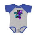 Inktastic Suicide Prevention I Wear Teal and Purple For My Uncle Boys or Girls Baby Bodysuit