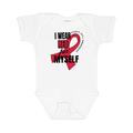 Inktastic Sickle Cell Awareness I Wear Red For Myself Boys or Girls Baby Bodysuit