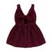 2T Baby Girl Clothes Baby Girl Dress Sleeveless Dress Baby Girl Summer Dress 2-3T Baby Girl Casual Dress Red