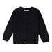 Xinhuaya 1-7T Toddler Girl Solid Color Knit Cardigan Long Sleeves Button Down Sweater Loose Outerwear