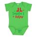 Inktastic Santa s Helper Elf Shoes Snowflakes Christmas Boys or Girls Baby Bodysuit