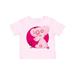 Inktastic Auntie s Little Cutie Pink Elephant Aditi Girls Toddler T-Shirt