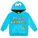 Sesame Street Cookie Monster Toddler Boys Zip Up Hoodie Infant to Toddler