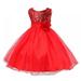 Little Girls Cinderella Lace Princess Dress Flower Girls Sequin Mesh Tulle Rainbow Party Dress Princess Lace Ball Gown