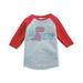 7 ate 9 Apparel Girl s Dinosaur Big Sister Red Baseball Tee