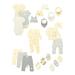 Disney Baby Wishes + Dreams Baby Boy Baby Girl & Unisex Winnie The Pooh Baby Shower Gift Set 20-Piece Newborn-3/6 Months