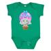 Inktastic Cute Baby Elephant in a Pink Hot Air Balloon Boys or Girls Baby Bodysuit