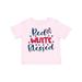 Inktastic 4th of July Red White Blessed Fireworks Boys or Girls Toddler T-Shirt